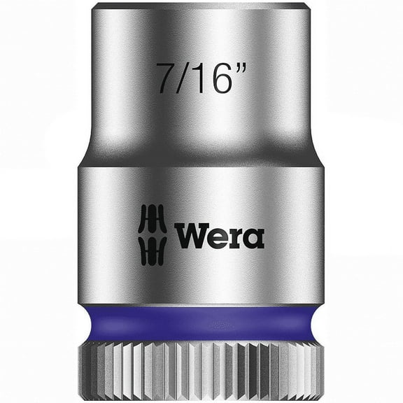 Wera 05003573001 8790 HMB Zyklop 3/8" socket, 7/16" Hex Head