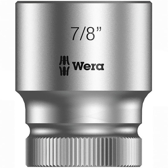 Wera 05003628001 8790 HMC Zyklop socket, 1/2" drive, 7/8" Hex Head