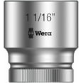 thumbnail image 1 of Wera 05003632001 8790 HMC Zyklop socket, 1/2" drive, 1-1/16" Hex Head, 1 of 1