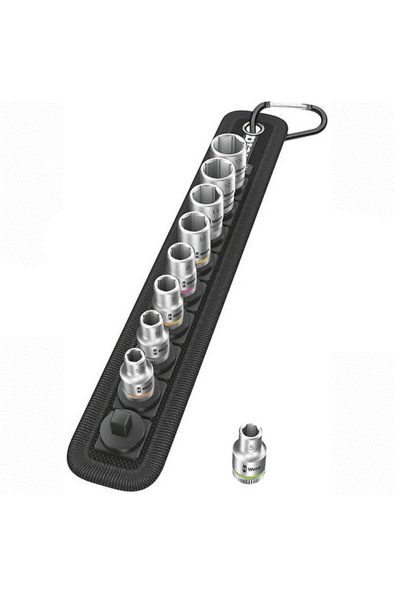 05003883001 Belt A 4 Zyklop Socket Set, 1/4" Drive