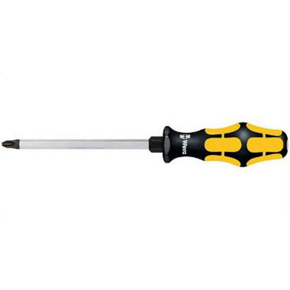 Wera 05017015001 Kraftform Plus 917 SPH Phillips Screwdriver, PH 3 Head, 6" Blade Length