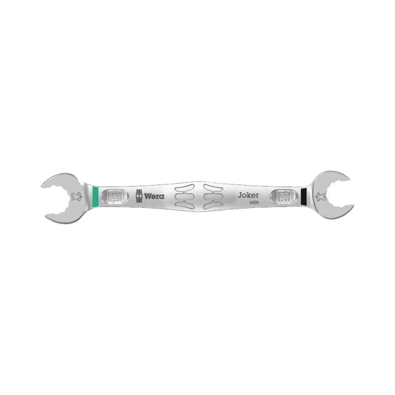 Wera 05020313001 6005 Joker Double Open-Ended Wrench, 12X13 Mm