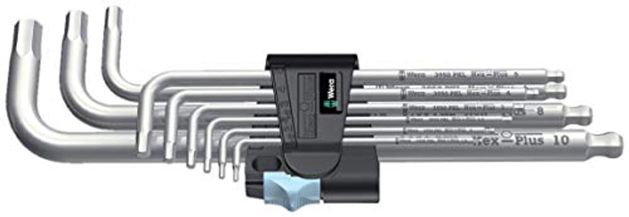 Wera Metric Allen Wrench Set Stainless Steel (9-Piece) - Walmart.com