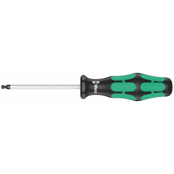 Wera 05022805001 Ball End Screwdriver for Hexagon Socket Screws 352 - 3.0x100mm