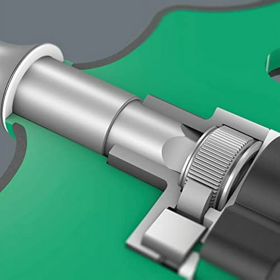 Wera 05023471001 Kraftform Kompakt 400 RA Set 1, T-Handle bit Holder with Ratchet Function and bit Set, 17 Pieces