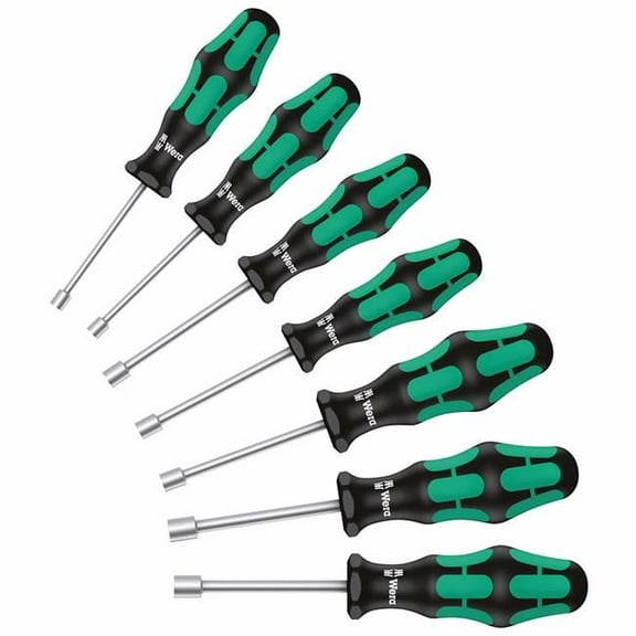 Wera 05029510001 Metric Nutdriver Set, 7 Piece
