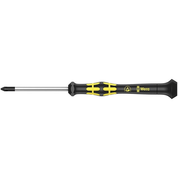 Wera 05030110001 PH #00 x 60mm ESD Safe Phillips Precision Screwdriver