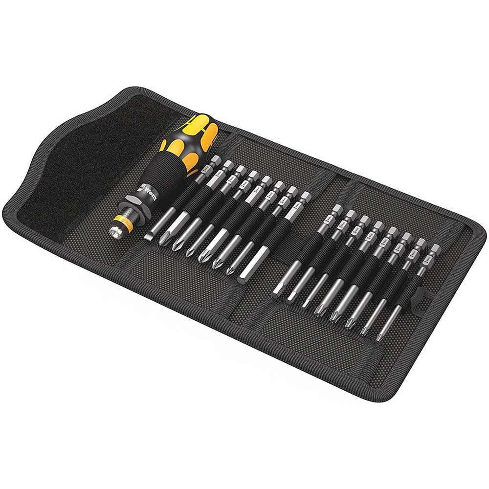 Wera 05051043001 Kraftform Kompakt 60 ESD Screwdriver Set