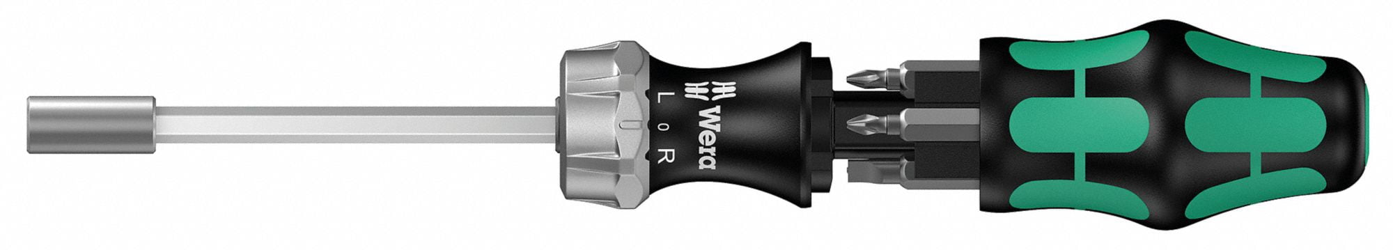 Screwdriver Form Wera 05073661002 Kraftform Kompakt 27 RA Slotted Ratcheting Screwdriver ...