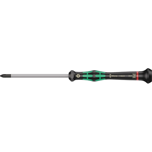 05118024001 Kraftform Micro 2050 PH Phillips Electronics Precision Screwdriver, PH 1 Head, 80mm Blade Length