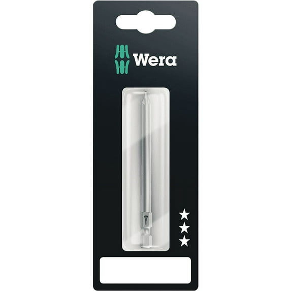 Wera 05136309001 855/4 Z PZ 2 x 152 mm SB Bits for Pozidriv Screws