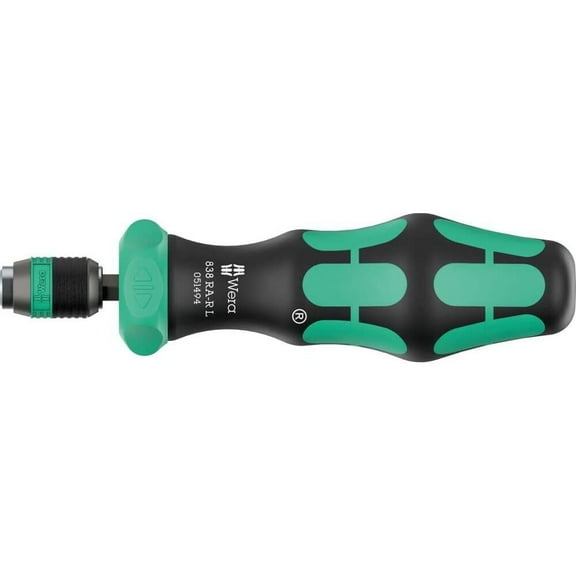 Wera 051494 RA-R L Bitholding Screwdriver with Ratchet Functionality, 1/4" Hex Drive