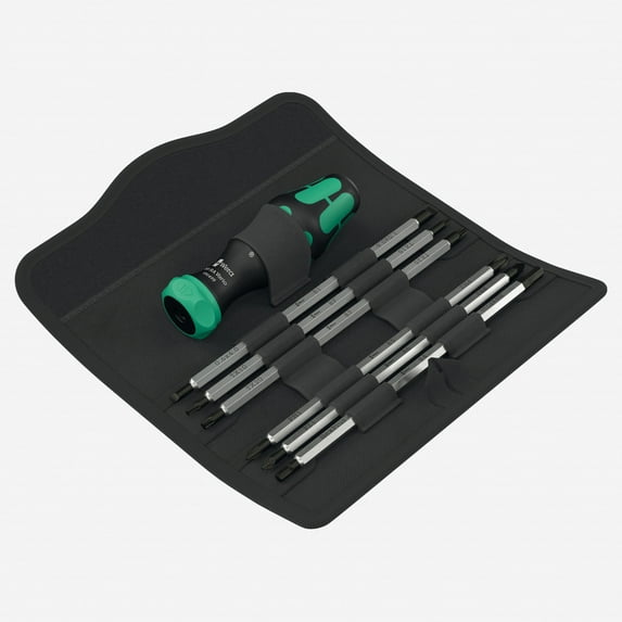 Wera Tools Kompakt Vario Ra Kraftform Screwdriver Bit Set