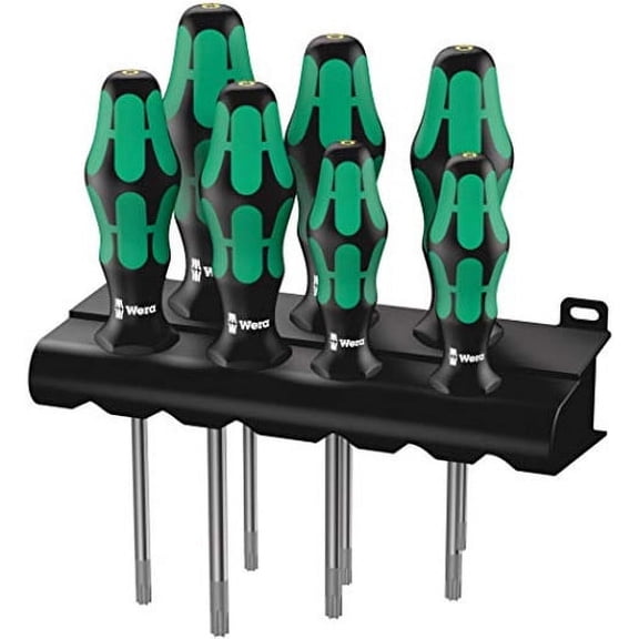 Wera 05223161001 367/7 Torx Hf Kraftform Plus Screwdriver Set w/Holding Function