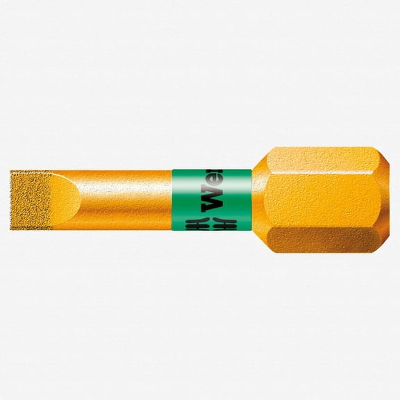Wera Torsion Bit, Metric, 1/4", Hex, 0.8mm, 1" 05056172001