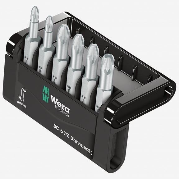 Wera 056471 Bit-Check 6 PZ Universal 1