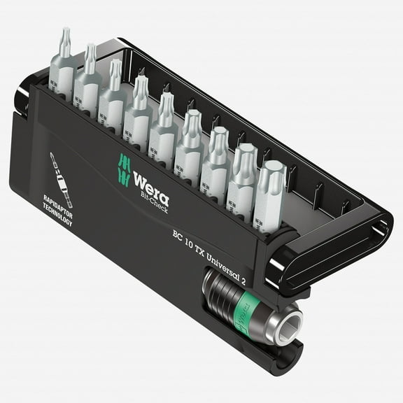 Wera 057115 Bit-Check 10 TX Universal 2 - Torx