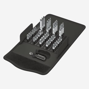 Wera 057450 Bit-Safe 43 Universal 1 Power and Insert Bit Set
