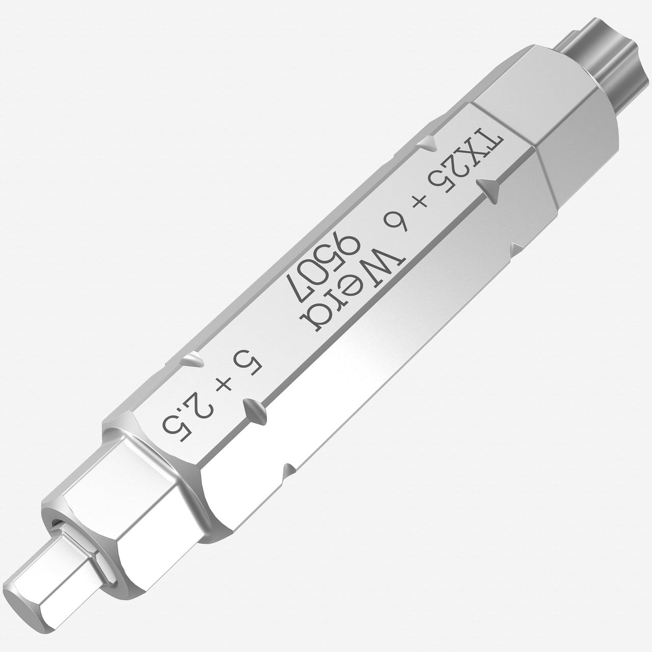 Wera 073202 Hex + Torx 4-in-1 Bit 2, 2.5/5.0/6.0/T25 x 37mm - Walmart ...