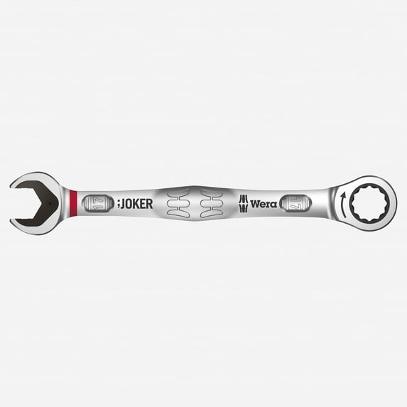 Wera Ratcheting Wrench,Head Size 17mm 05073277001