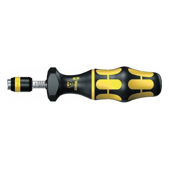 Wera 074734 ESD Safe Adjustable Torque Screwdriver 11 - 29 in-lbs