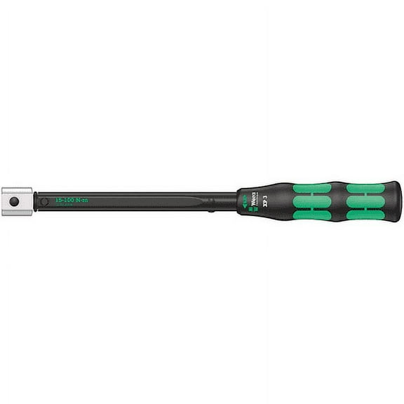 Wera 075672-001 Click-Torque XP 3 Pre-Set Torque Wrench for 9x12 Insert Tools, 15 Nm