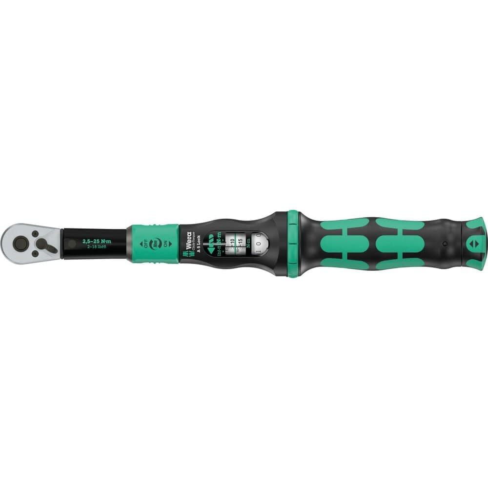Wera Tools Click-Torque Lock A 5 2.5-25 Nm Adjustable Torque Wrench