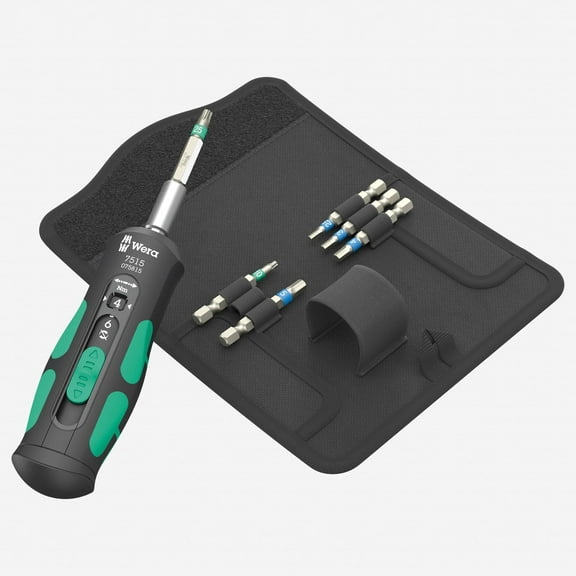 Wera 075850 7515/7 Kraftform Safe-Torque Speed Bicycle 1 Set, 7 Pieces