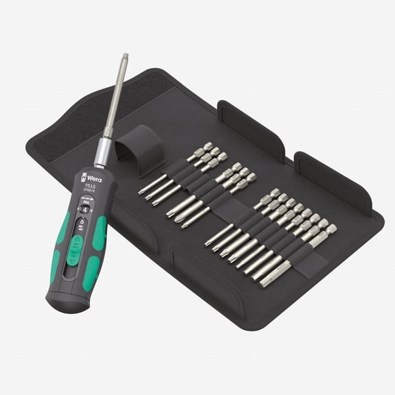 Wera 075851 7515/16 Kraftform Safe-Torque Speed Universal 1 Set, 16 Pieces