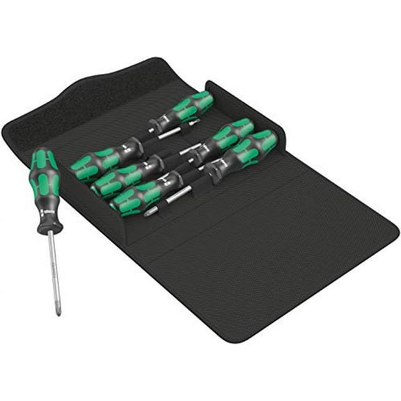 Wera Kraftform 300/7 1 Screwdriver Set Multi-Component Handle