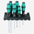 thumbnail image 1 of Wera 105656 Kraftform Plus Slotted/Pozidriv Screwdriver Set + Rack, 1 of 3
