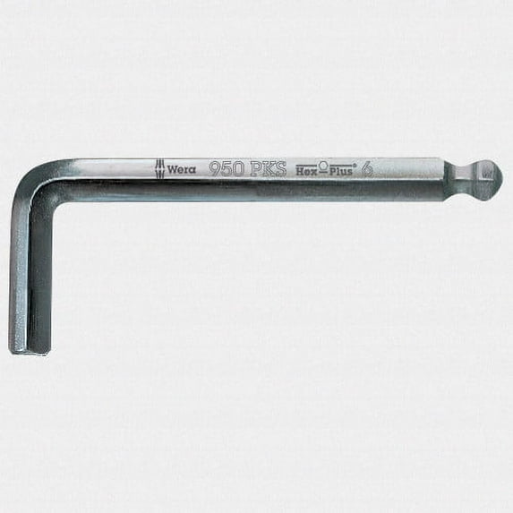 Wera 133151 2 x 56mm Chrome Ball-end L-key