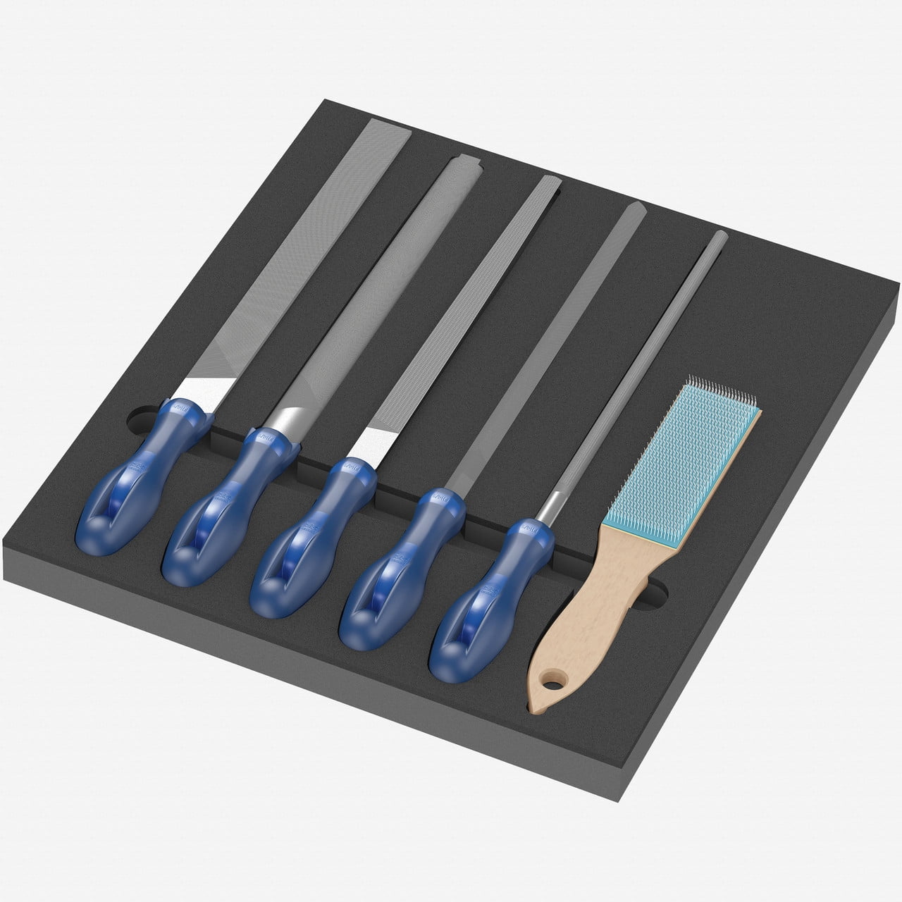 Pferd File Set Wera 150183 Foam Insert 9783 PFERD File Set 1, 6 Pieces - Walmart.com