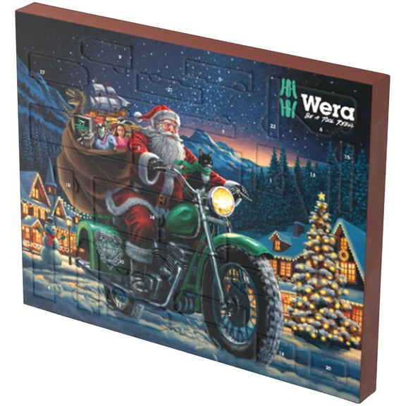 Wera 2025 Advent Calendar with 28 Screwdrivers & Micro Tools - Precision