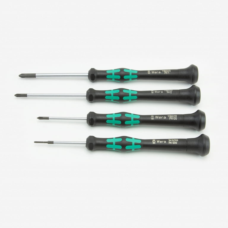 Wera 2050 PH 00 X 40 Mm Phillips Screwdriver Bit - Precision Tool For Small Screws
