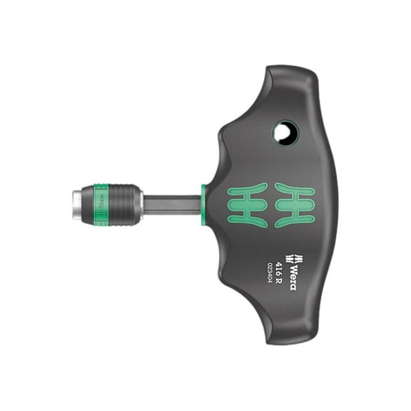 Wera 416 R T-Handle Screwdriver, 1/4'' Hex