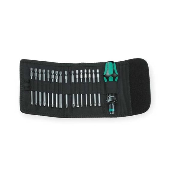 Wera Multi-Bit Screwdriver,NumBits 17 05059295001