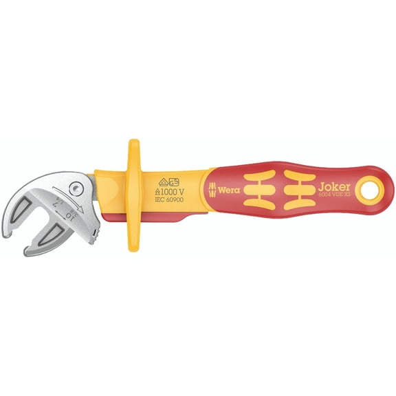 Wera 020150 Joker 6004 VDE Self-setting Wrench, Extra Small
