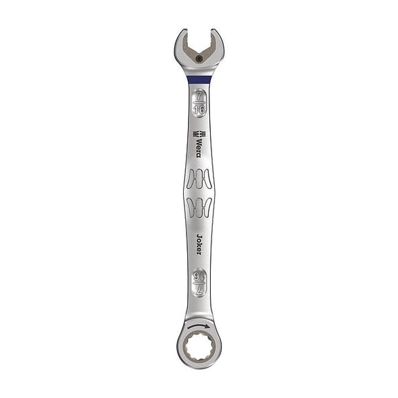 Wera Ratcheting Wrench,Head Size 7/16 in. 05073282001