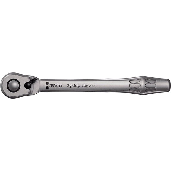 Wera 004004 Zyklop Ratchet 1/4" Drive w/ Switch Lever