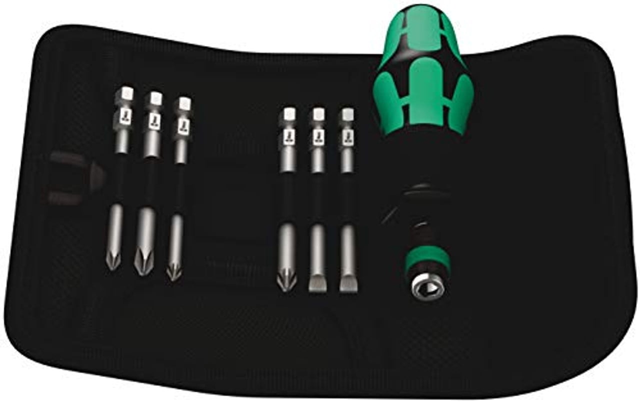 Wera - Kraftform Kompakt 40 Screwdriver Bit Holding Set, 7 Piece