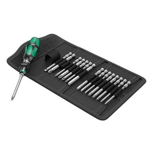Wera - Kraftform Kompakt 60 Screwdriver Specialist Bit Holding Set, 17 Piece