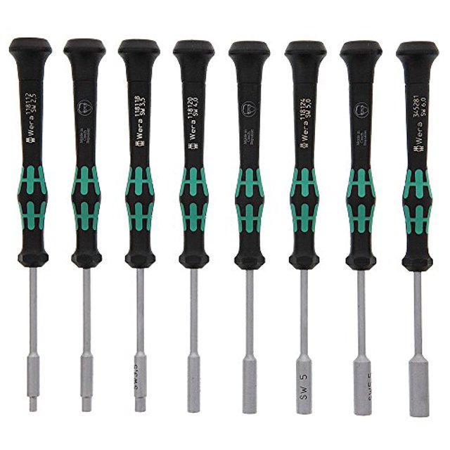Wera Micro Nutdriver Set 8Pc (2.56.0) (5345278001)