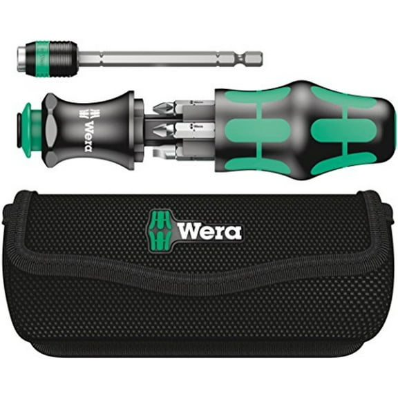 Wera Multi-Bit Screwdriver 7-in-1 with Bit Storage in Handle