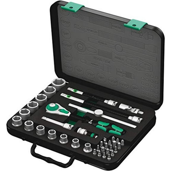 Wera SAE 3/8" Drive Speed Ratchet Set 38-Piece Set