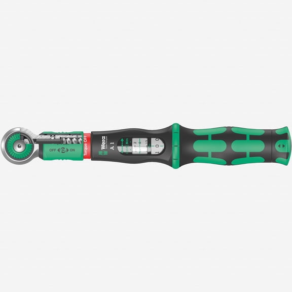Wera Safe-Torque A 1 Torque Wrench - 1/4" Square Head Drive, 2-12 Nm