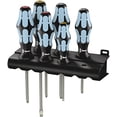 thumbnail image 1 of Wera Stainless Steel Screwdriver Set with Rack (6 Piece), 1 of 4