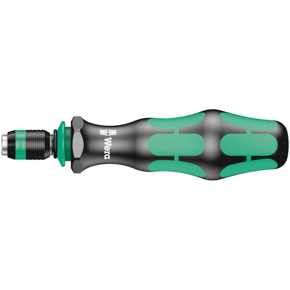 Wera 05051482001 Kraftform 817 R Hexagon Bitholding Screwdriver, Rapidator Quick-Release Chuck, 1/4" Head, 133mm Blade Length