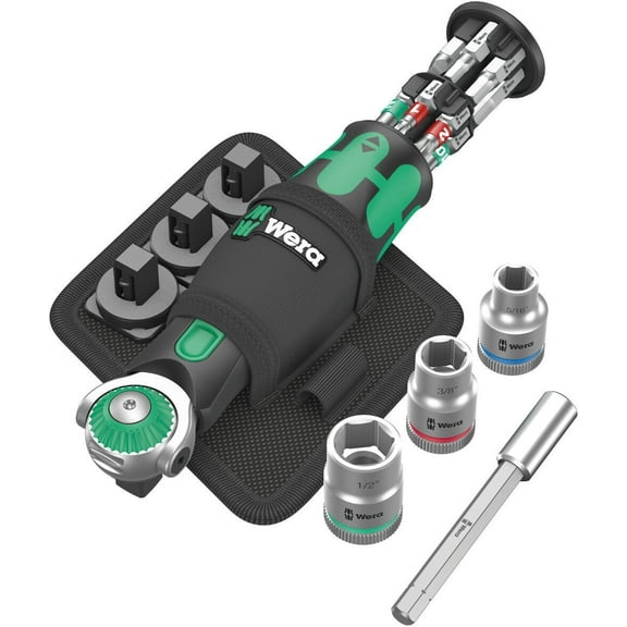 Wera Tools 18Pc 8009 Zyklop Imperial Set 2