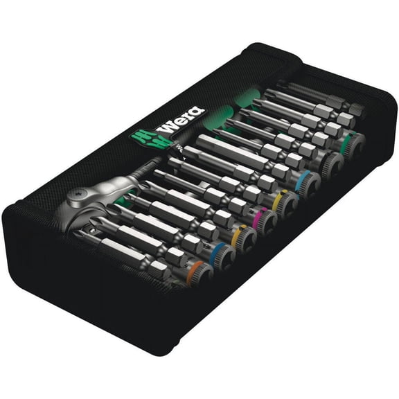 Wera Tools 28Pc 1/4In Drive 8100 Sa 6 Zyklop Speed Ratchet Set